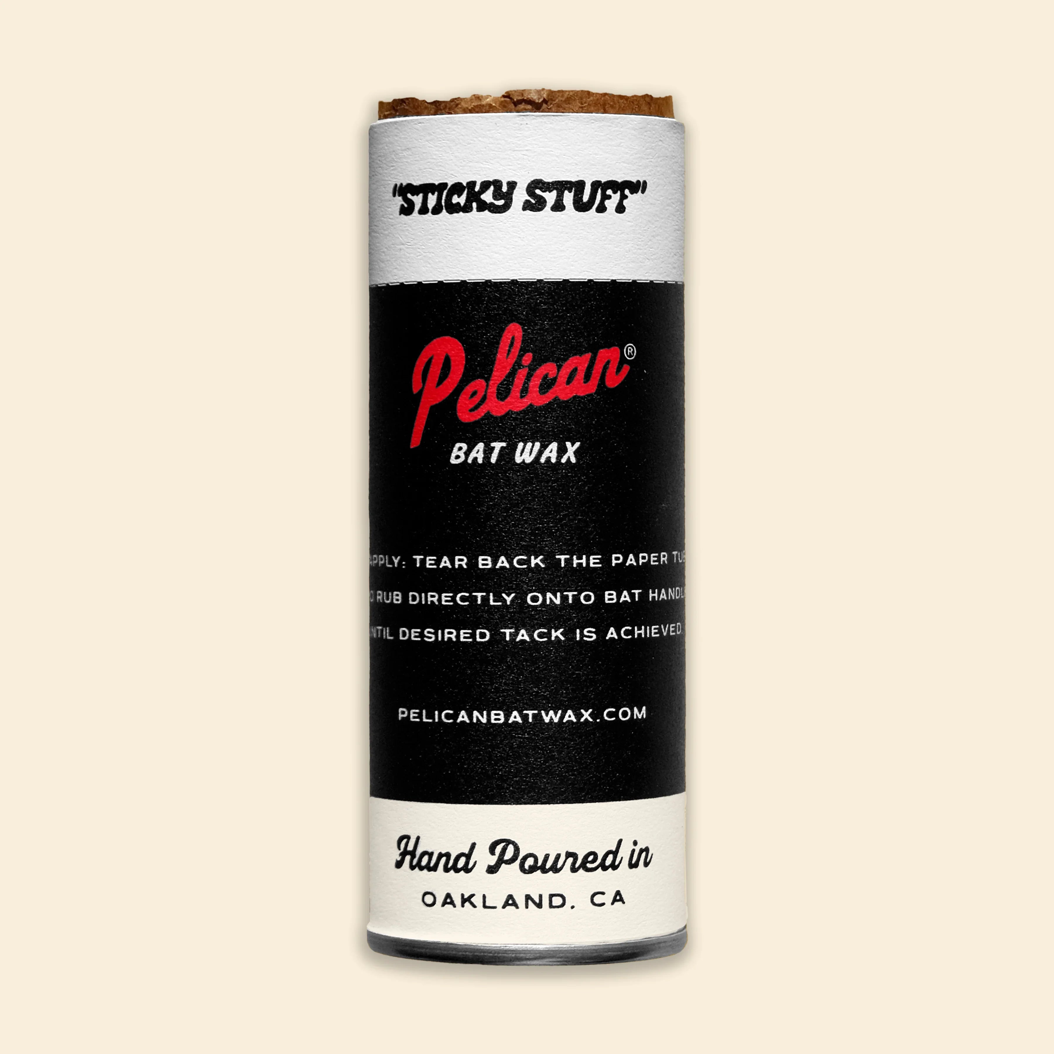 PELICAN BASEBALL BAT GRIP PINE TAR STICK BACK