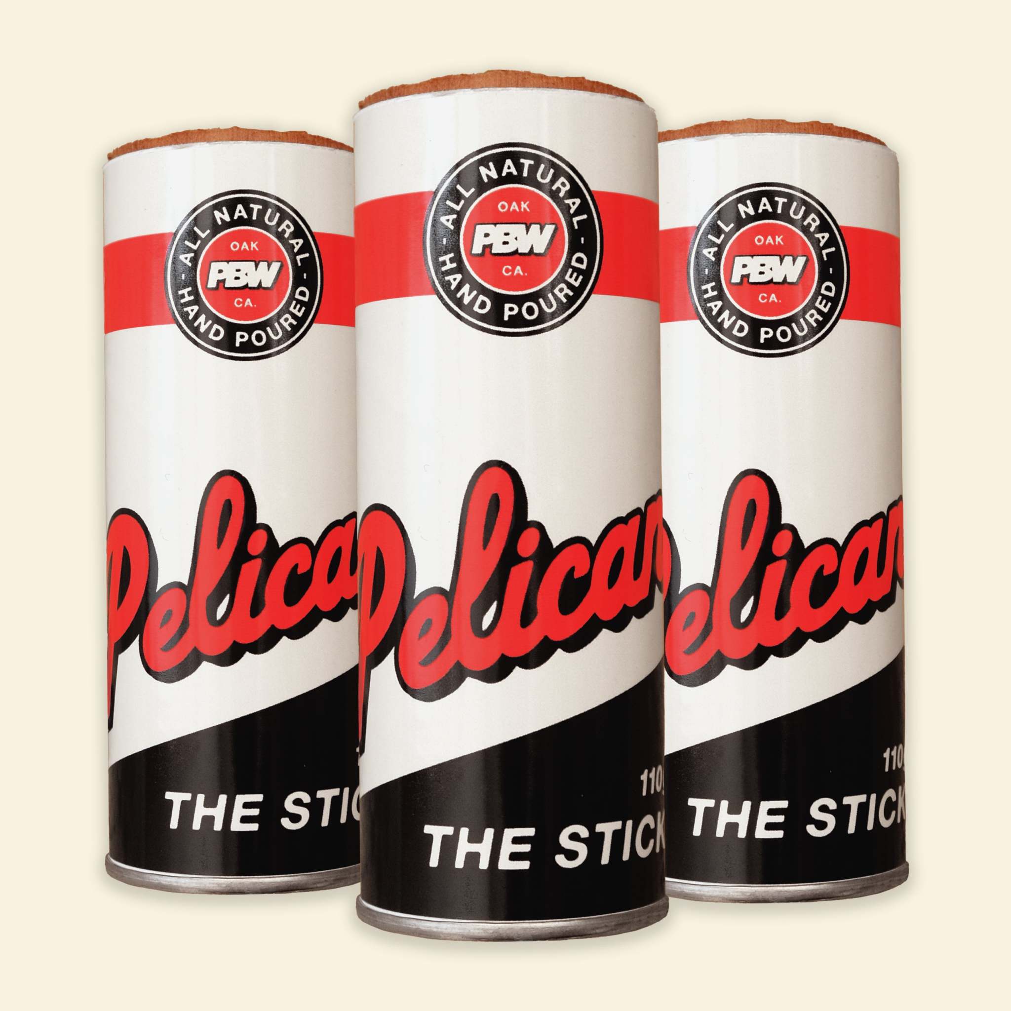 The Stick - All Natural "Pine Tar" Grip Stick - 3 Pack