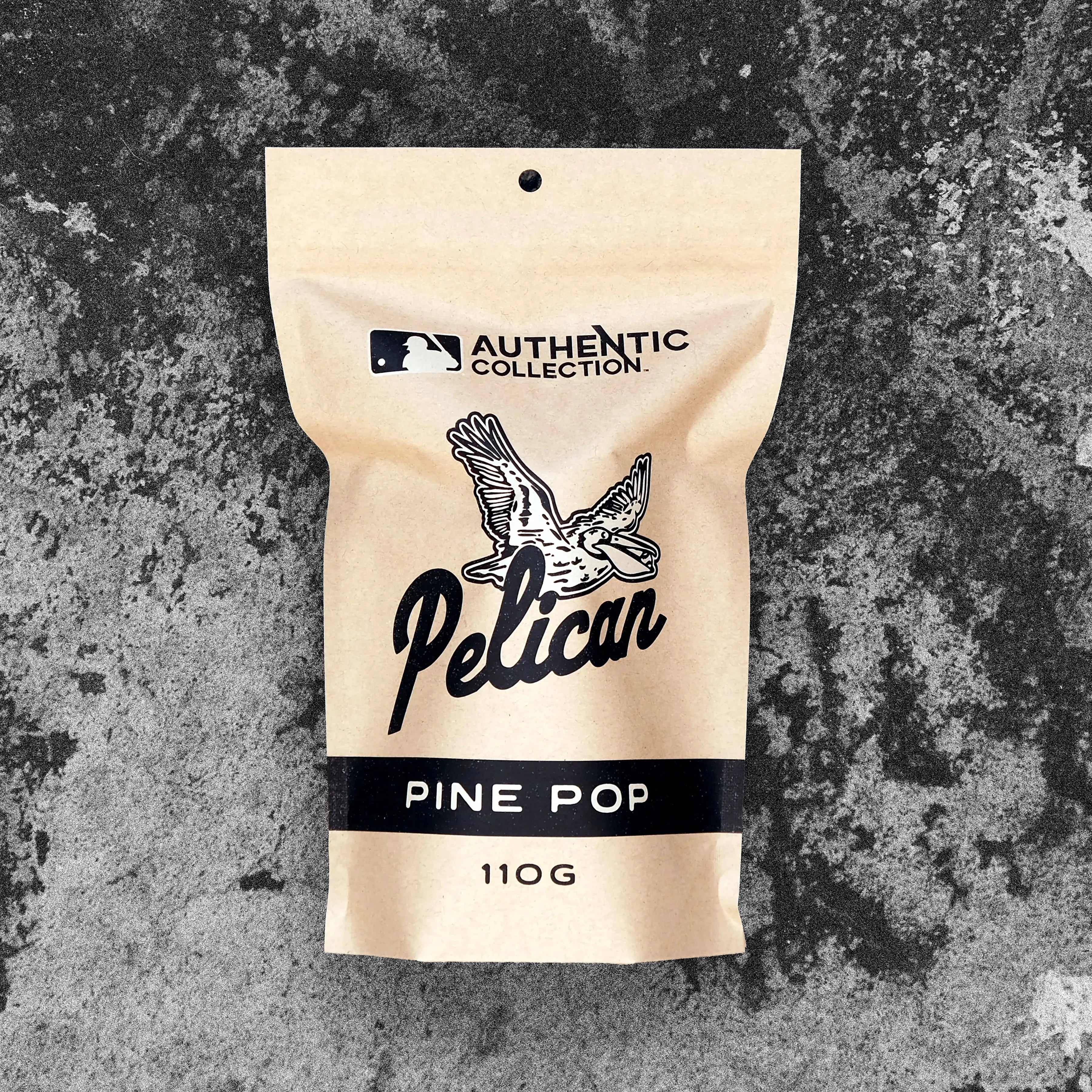 PELICAN BAT WAX PINE TAR POP BASEBALL PUSH UP GRIP STICK MLB AUTHENTIC COLLECTION PACKAGING