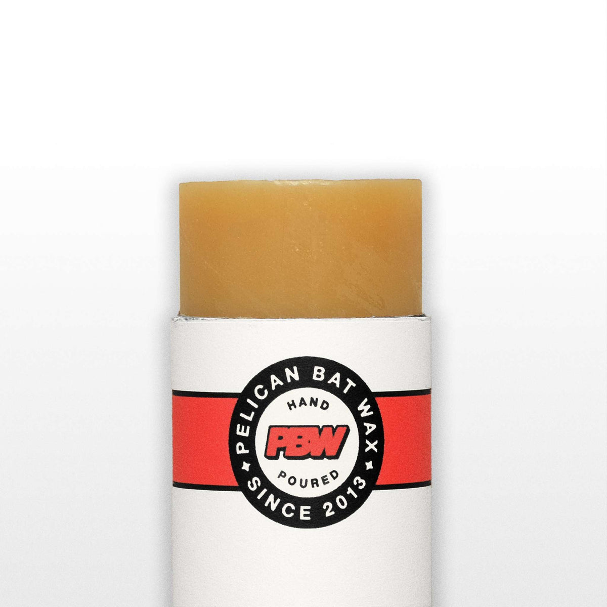 All Natural Pine Tar Grip Stick for baseball bat handle in pine tar brown and clear yellow colors