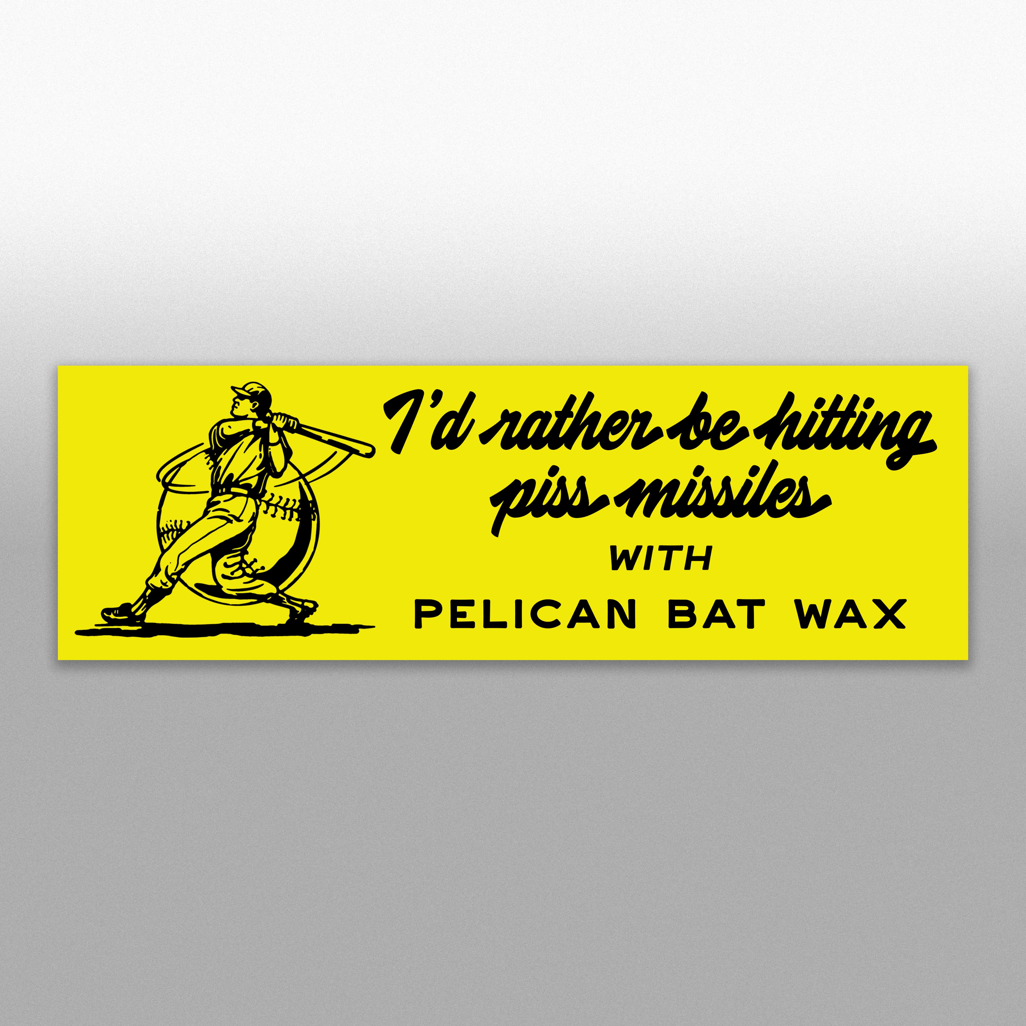Piss Missiles Sticker