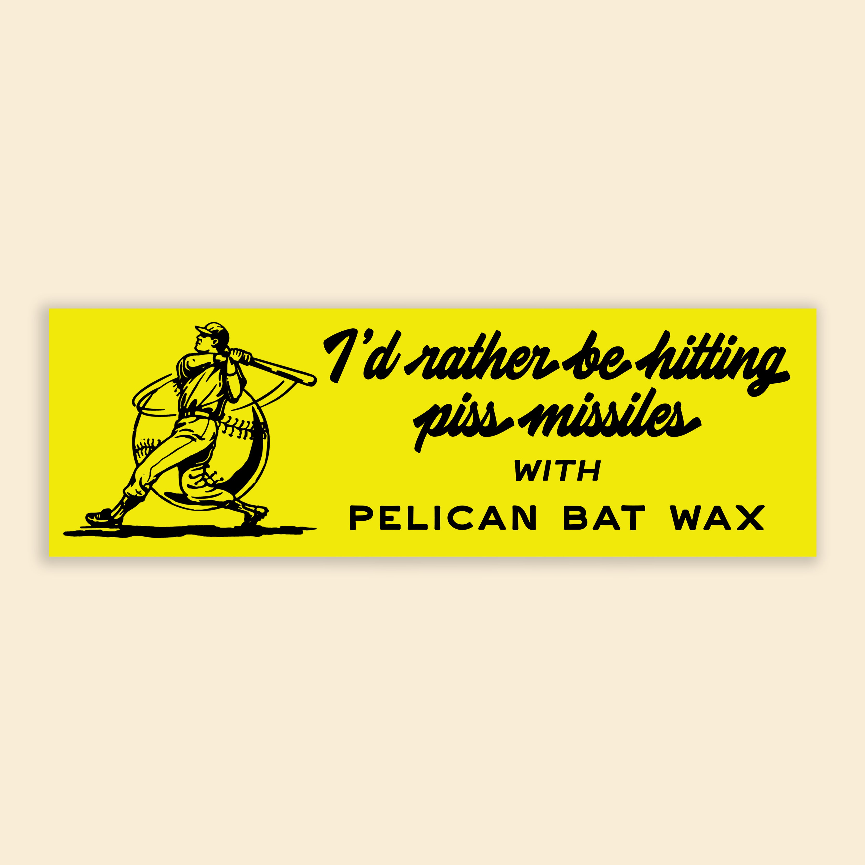 Piss Missiles Sticker