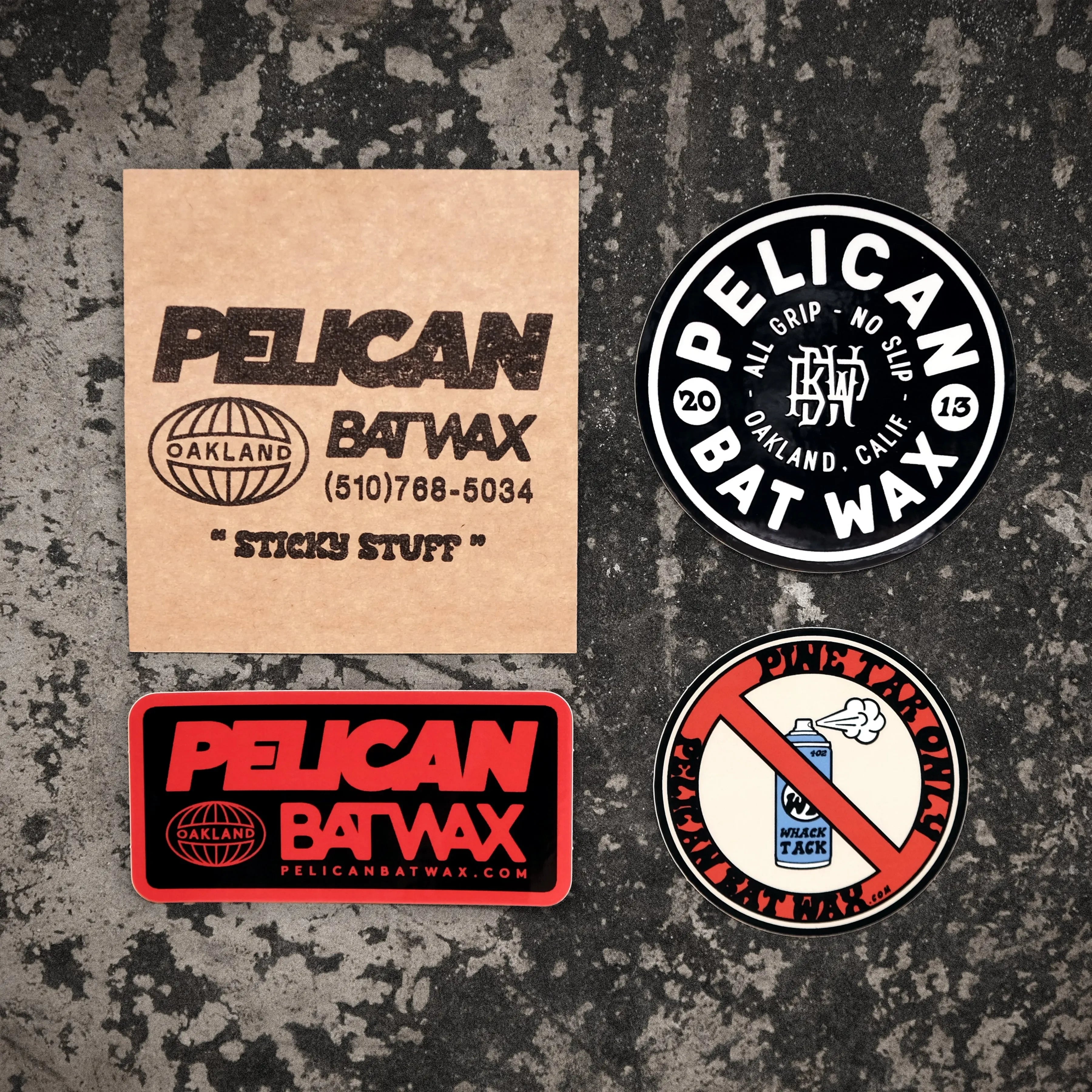 Wax Pack Sticker Set