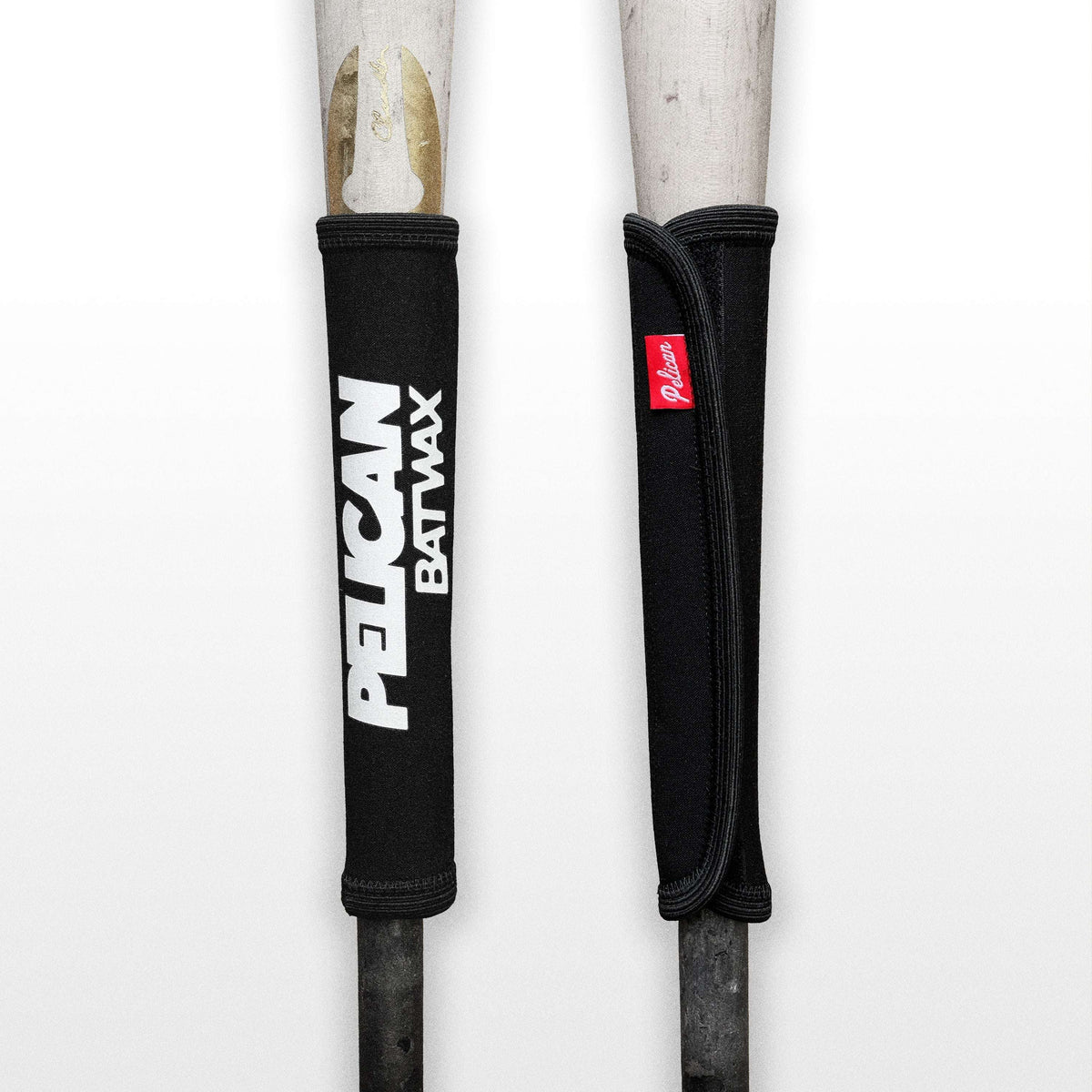 Tar Guard Bat Protective Wrap made of durable neoprene with Velcro closures to keep pine tar clean and fresh.