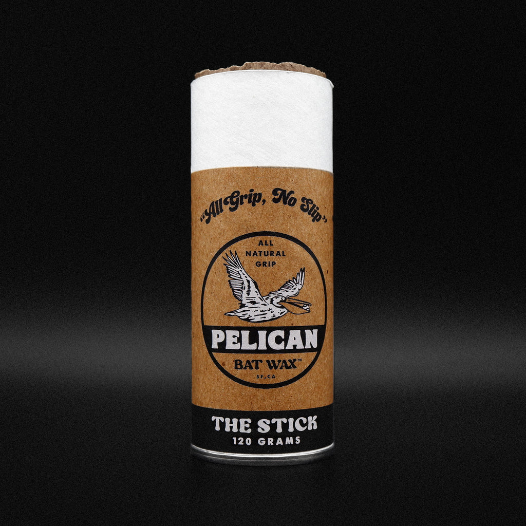Pelican Bat Wax - All Natural Baseball Bat Grip Stick - Pelican Bat Wax