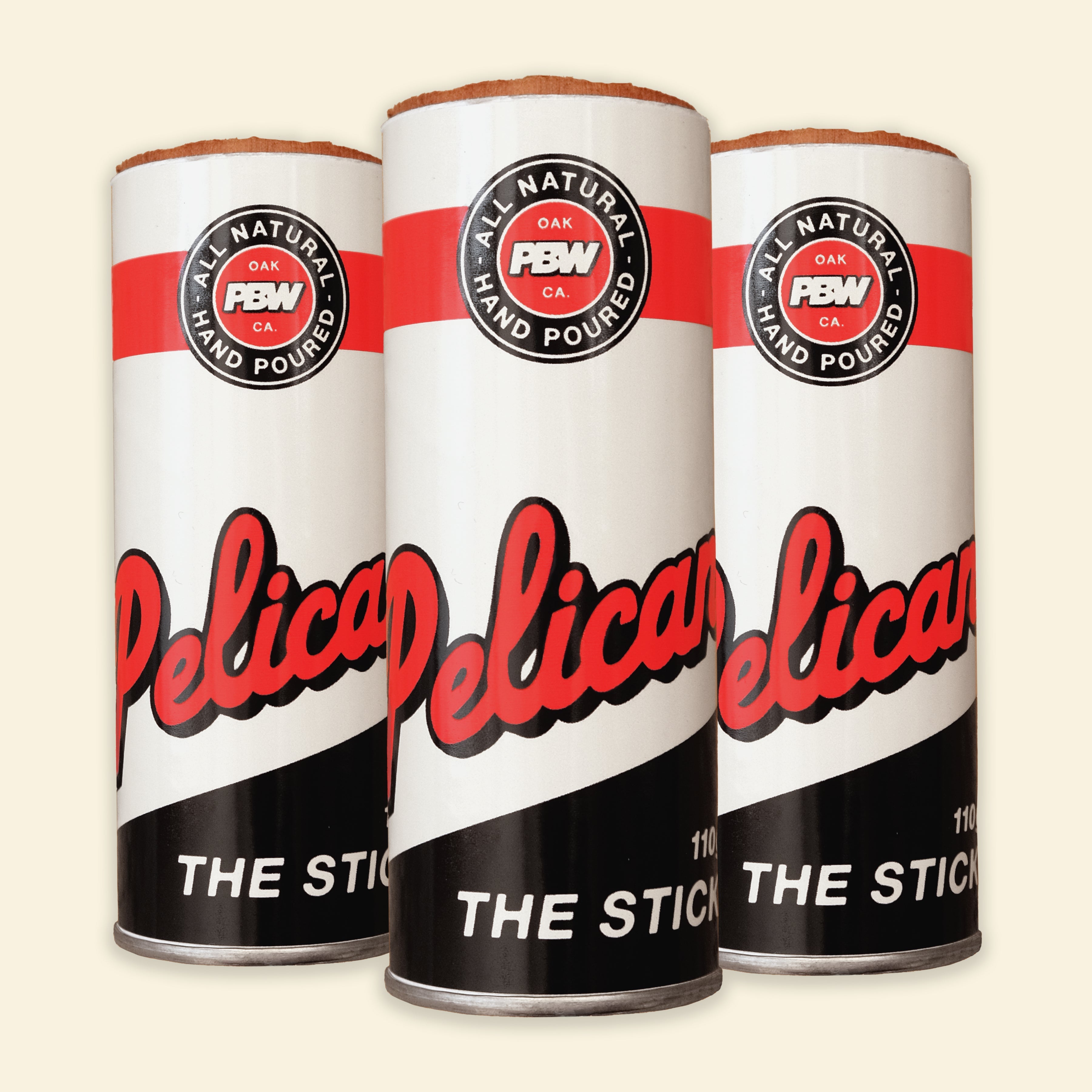 The Stick - All Natural "Pine Tar" Grip Stick - 3 Pack