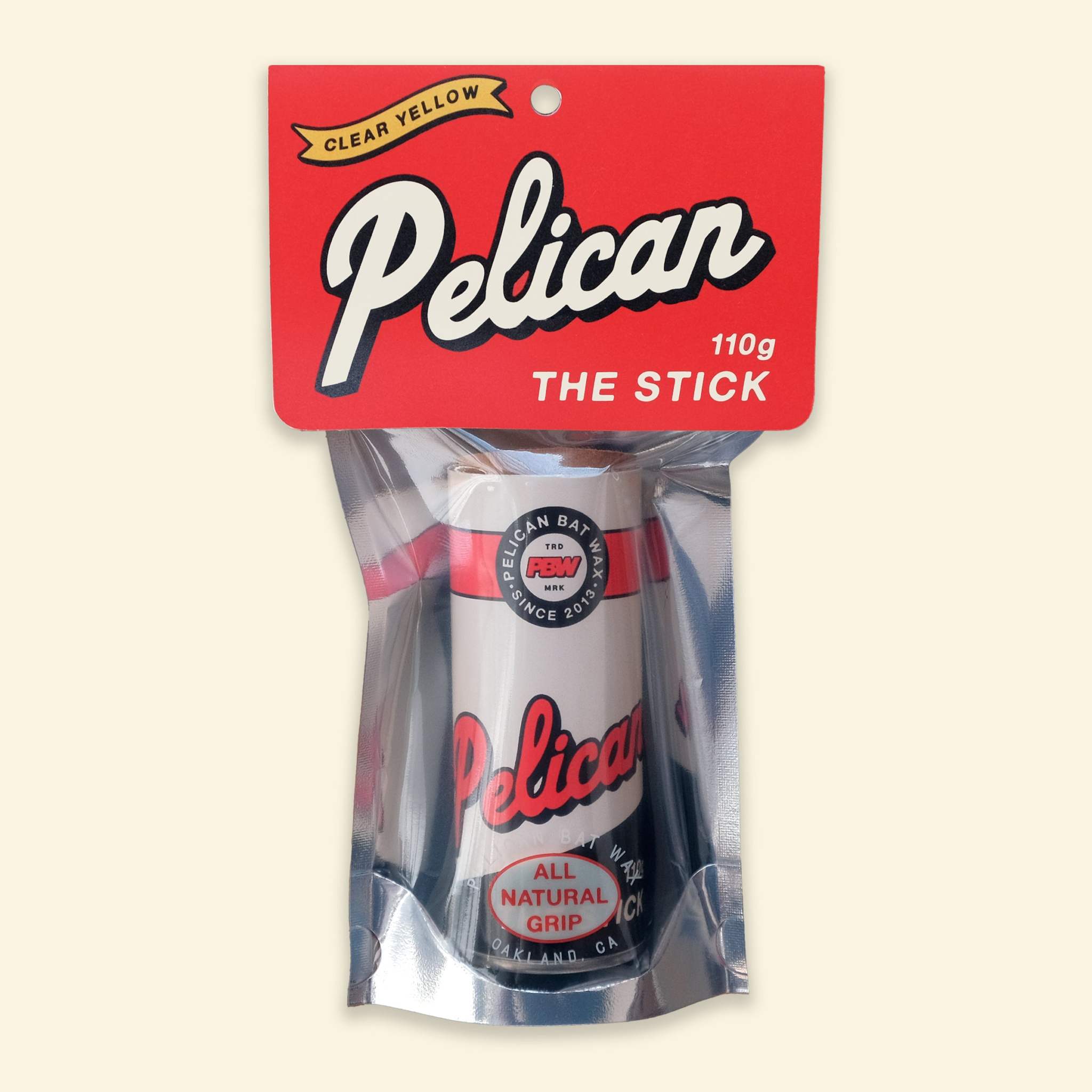 All Natural "Pine Tar" Grip Stick Packaging