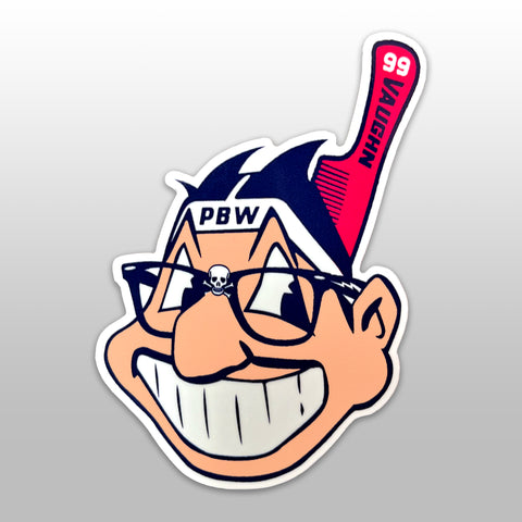 Ricky Vaughn "Wild Thing" Sticker