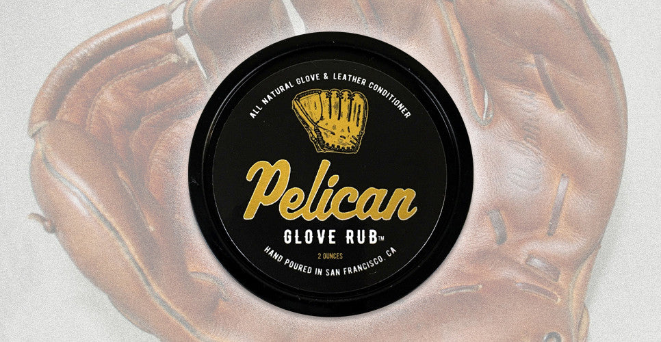 Pelican Bat Wax - Glove Rub All Natural Baseball Glove and Leather Conditioner